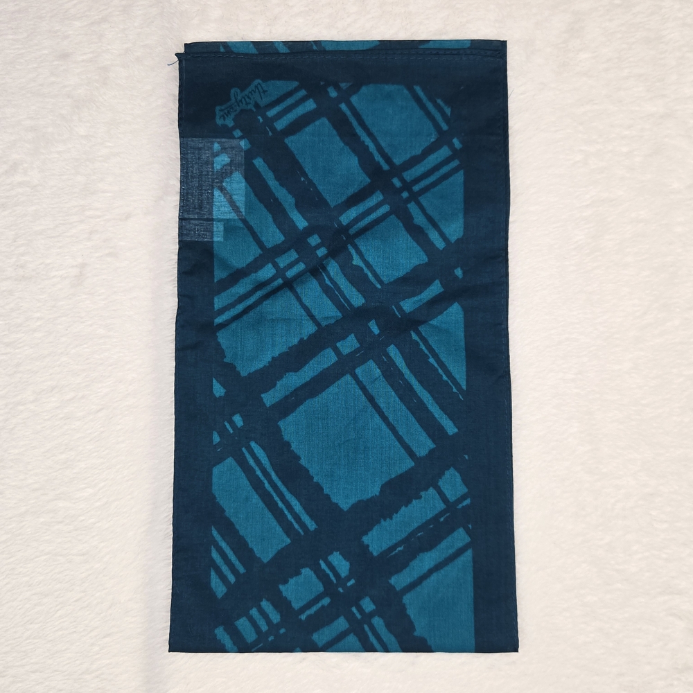 New Thirty-One Jade Plaid Scarf - 6" x 24"